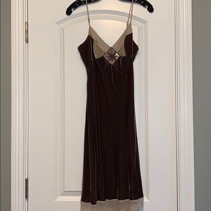 BCBG velvet dress
